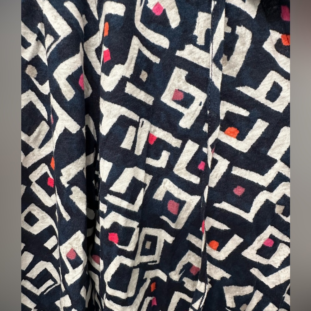 NIC and ZOE INDIGO ANGLES TOP NWT XL - Picture 4 of 7